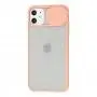 Чохол для iPhone 11 LikGus Camshield camera protect рожевий