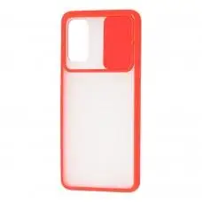 Чохол для Samsung Galaxy S20 (G980) LikGus Camshield camera protect червоний