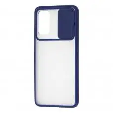 Чохол для Samsung Galaxy S20 (G980) LikGus Camshield camera protect синій