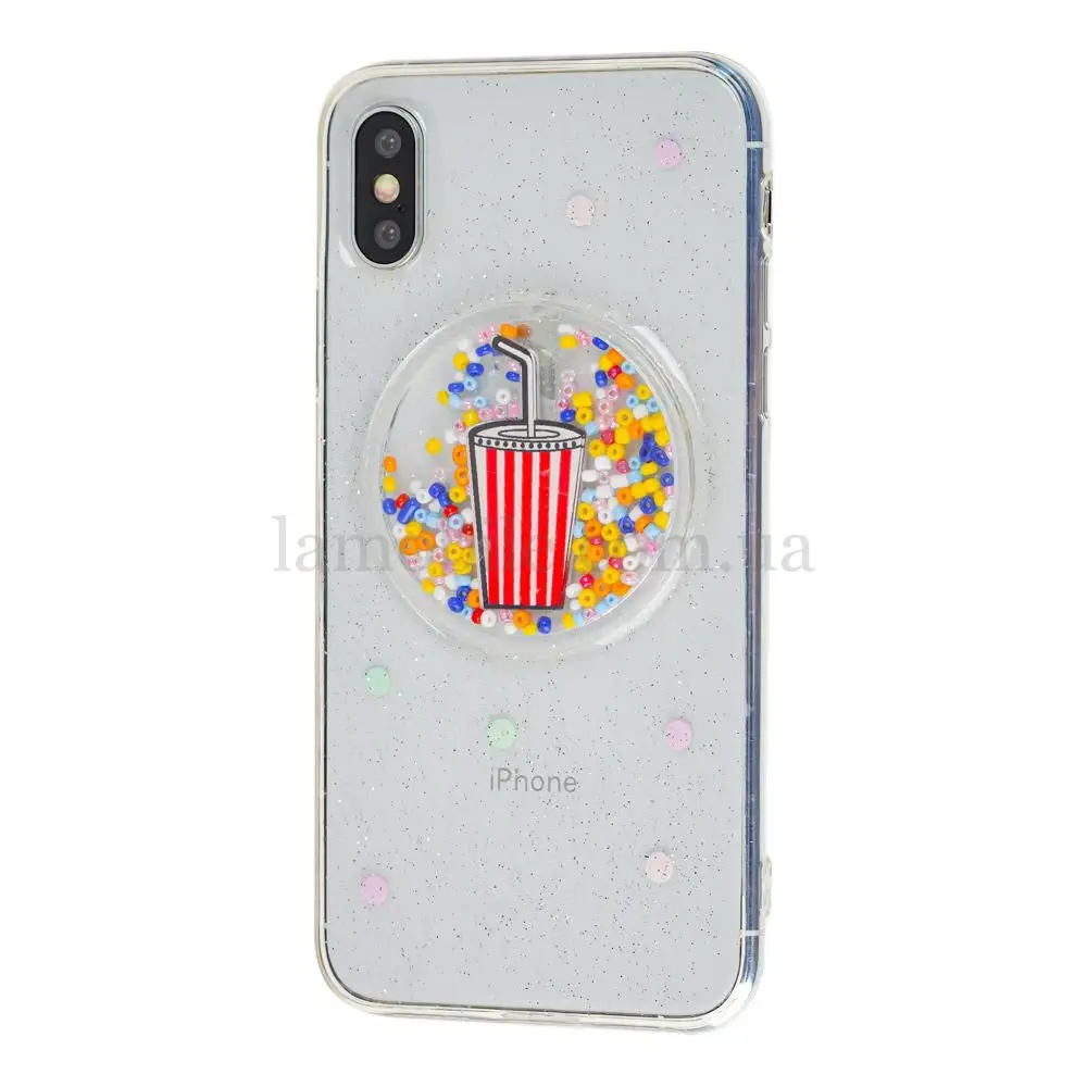 Чехол для iPhone X / XS cinema set кока-кола