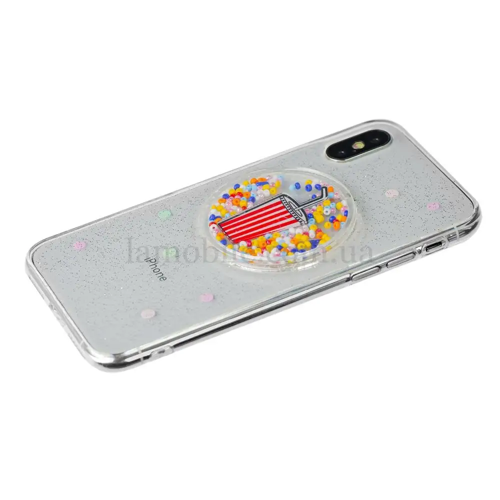 Чехол для iPhone X / XS cinema set кока-кола