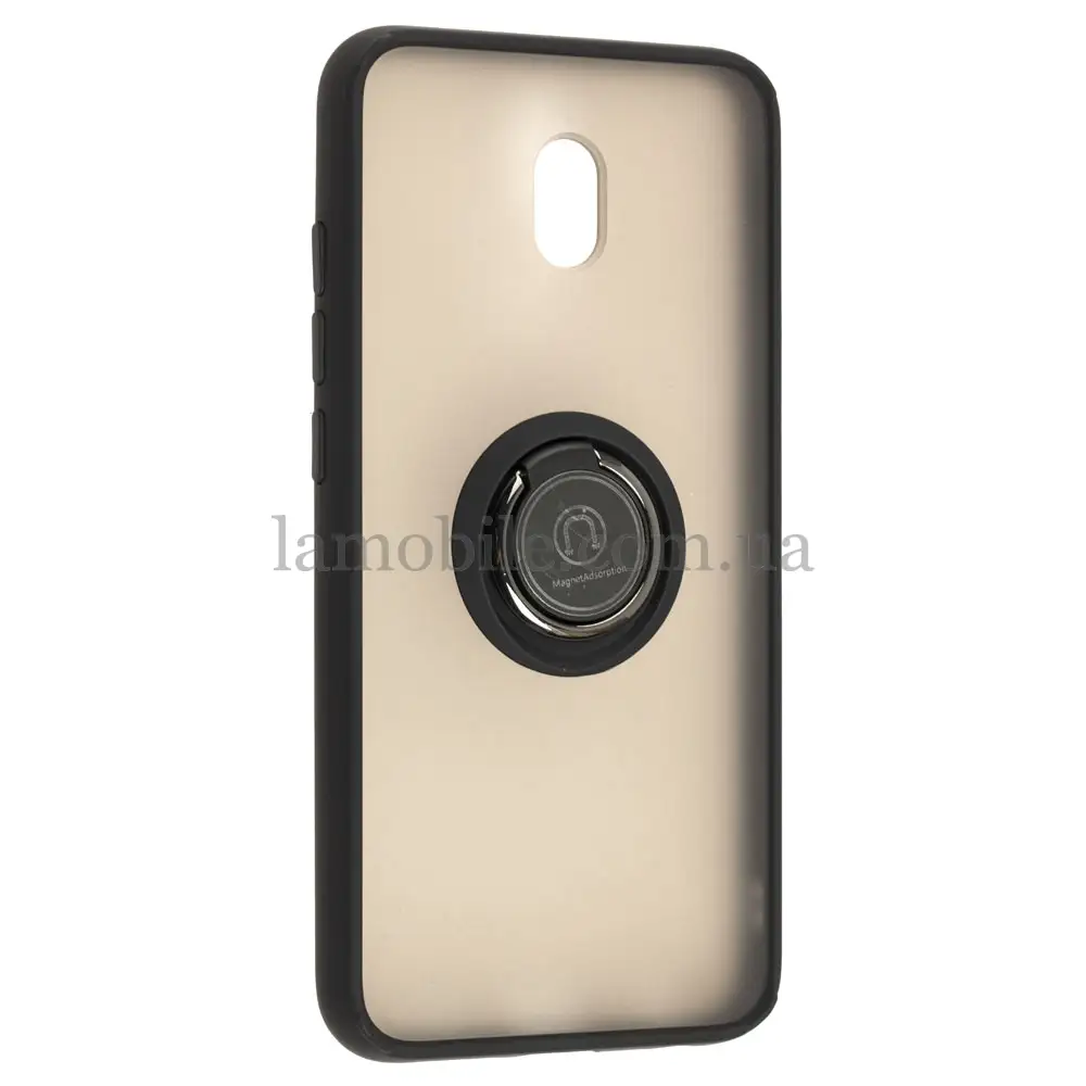 Чехол для Xiaomi Redmi 8A LikGus Edging Ring черный 