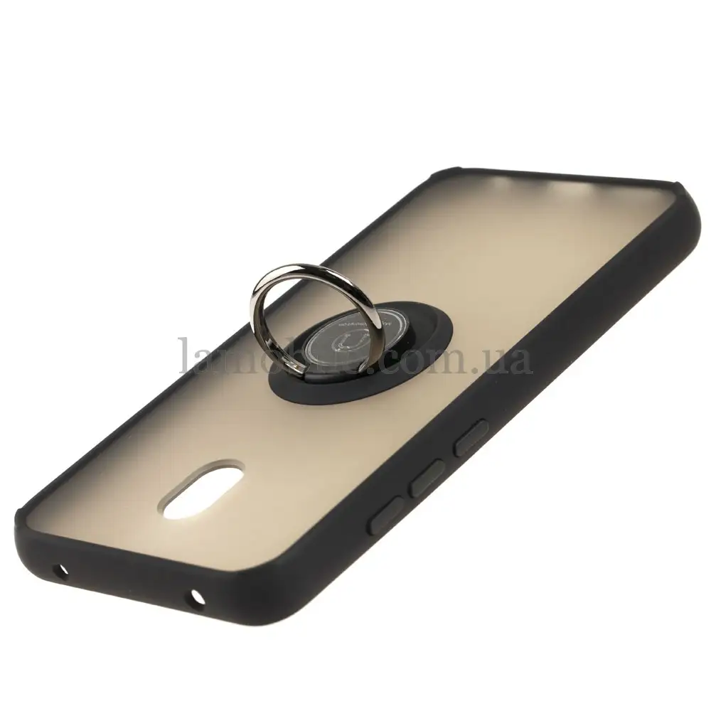Чехол для Xiaomi Redmi 8A LikGus Edging Ring черный 