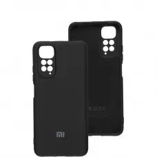 Чехол для Xiaomi Redmi Note 11 4G / Note 11S 4G Silicone Separate camera черный