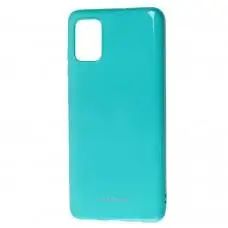 Чохол для Samsung Galaxy A51 (A515) Molan Cano глянець бірюзовий