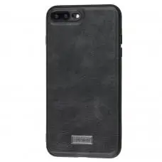 Чохол для iPhone 7 Plus / 8 Plus Sulada Leather чорний