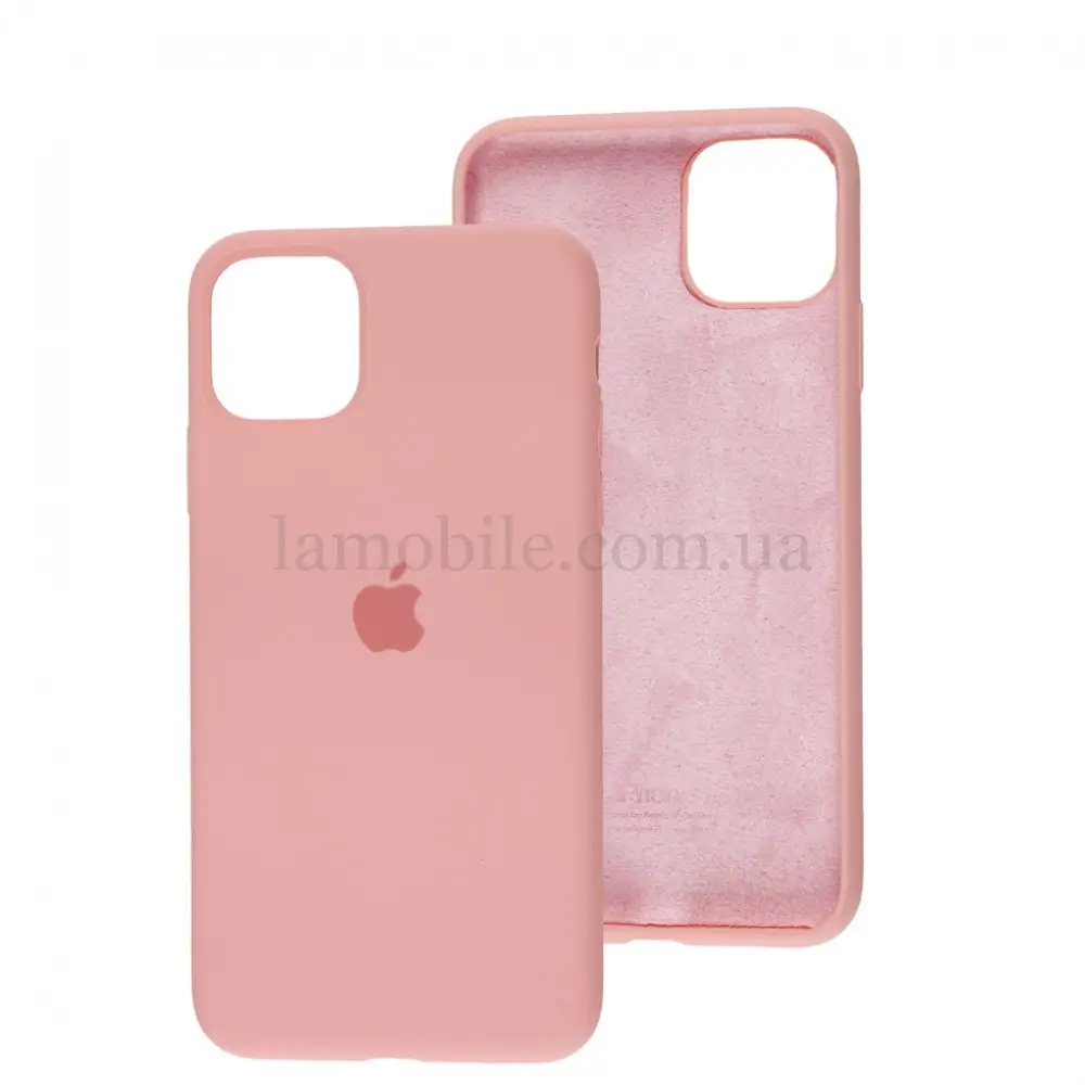 Чехол для iPhone 11 Pro Max Silicone Full pink