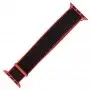 Ремешок для Apple Watch Nylon Loop 38mm / 40mm красно-черный