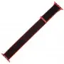 Ремешок для Apple Watch Nylon Loop 38mm / 40mm красно-черный