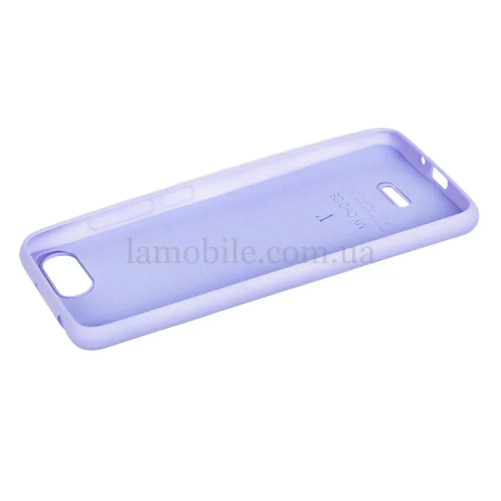 Чехол для Xiaomi Redmi 6A Silicone Full светло-фиолетовый