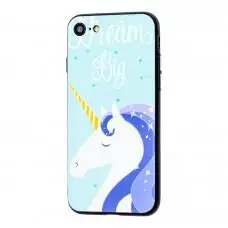 Чехол для iPhone 7 / 8 "единорог Dream big"