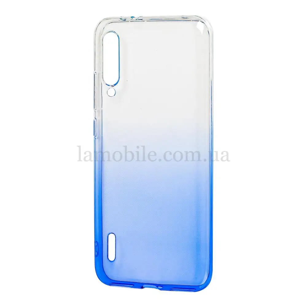 Чехол для Xiaomi Mi A3 / Mi CC9e Gradient Design бело-голубой