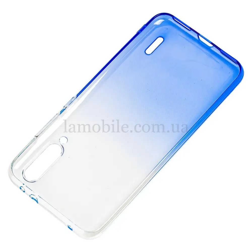 Чехол для Xiaomi Mi A3 / Mi CC9e Gradient Design бело-голубой