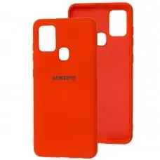 Чохол для Samsung Galaxy A21s (A217) Silicone Full червоний