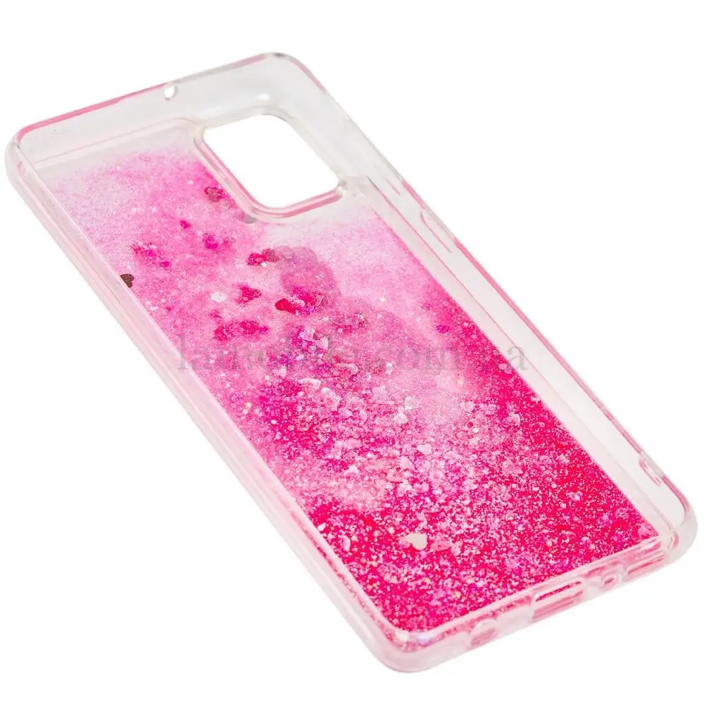 Чехол для Samsung Galaxy A31 (A315) Блестки вода new girls