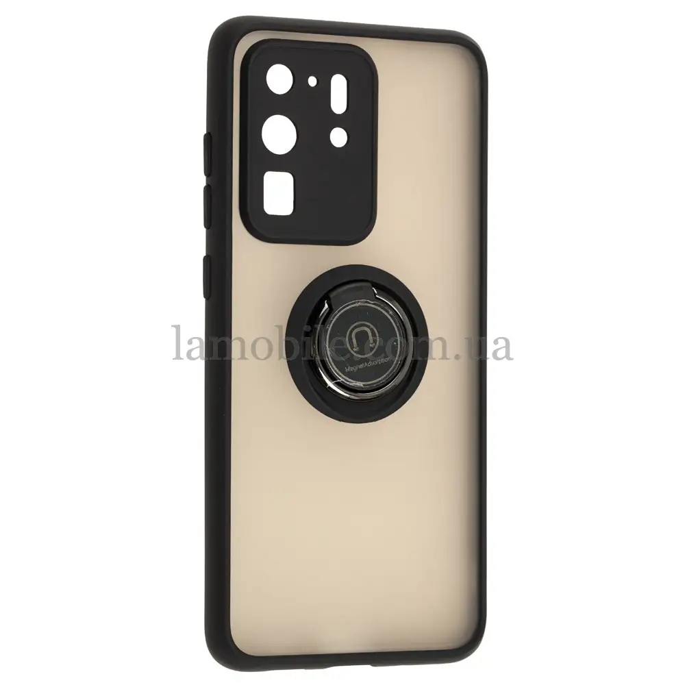 Чехол для Samsung Galaxy S20 Ultra (G988) LikGus Edging Ring черный  