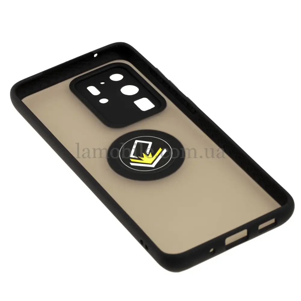 Чехол для Samsung Galaxy S20 Ultra (G988) LikGus Edging Ring черный  