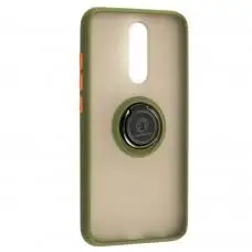 Чехол для Xiaomi Redmi 8 LikGus Edging Ring хаки