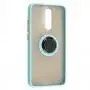 Чехол для Xiaomi Redmi 8 LikGus Edging Ring бирюзовый
