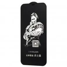 Защитное стекло для iPhone 12 Pro Max King Fire черное (OEM) 