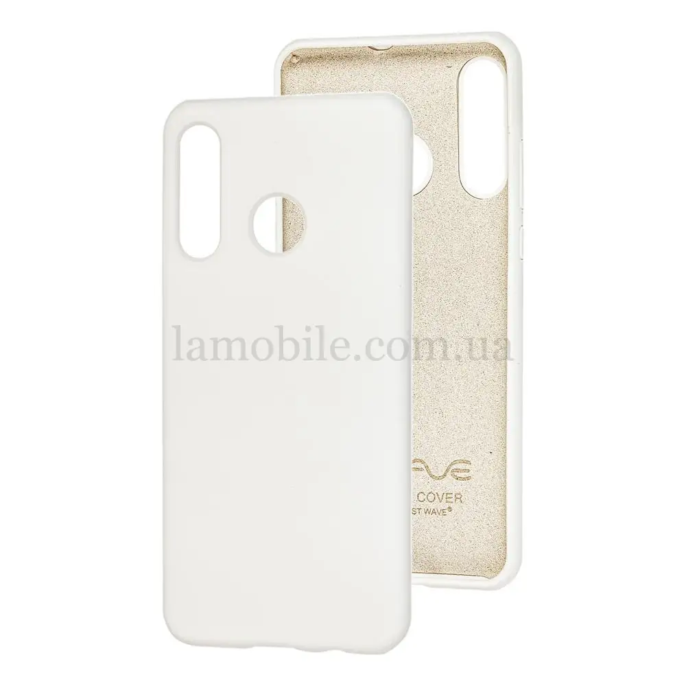 Чехол для Huawei P30 Lite Wave Full белый
