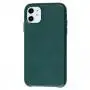 Чохол для iPhone 11 Leather classic "forest green"