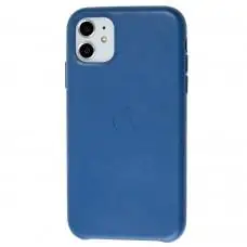 Чехол для iPhone 11 Leather classic "star blue"