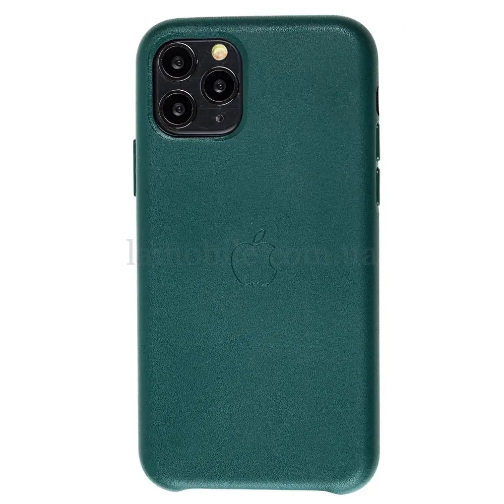 Чехол для iPhone 11 Pro Leather classic "forest green"