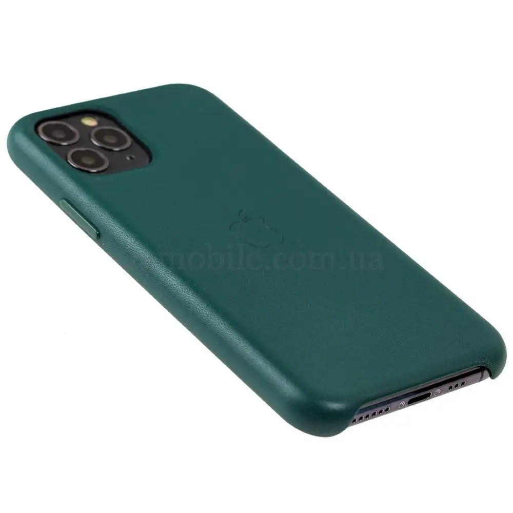 Чехол для iPhone 11 Pro Leather classic "forest green"