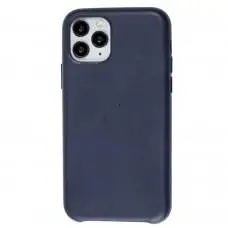 Чехол для iPhone 11 Pro Leather classic "midnight blue"