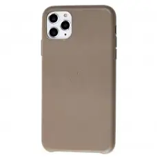 Чехол для iPhone 11 Pro Max Leather classic "lavander grey"
