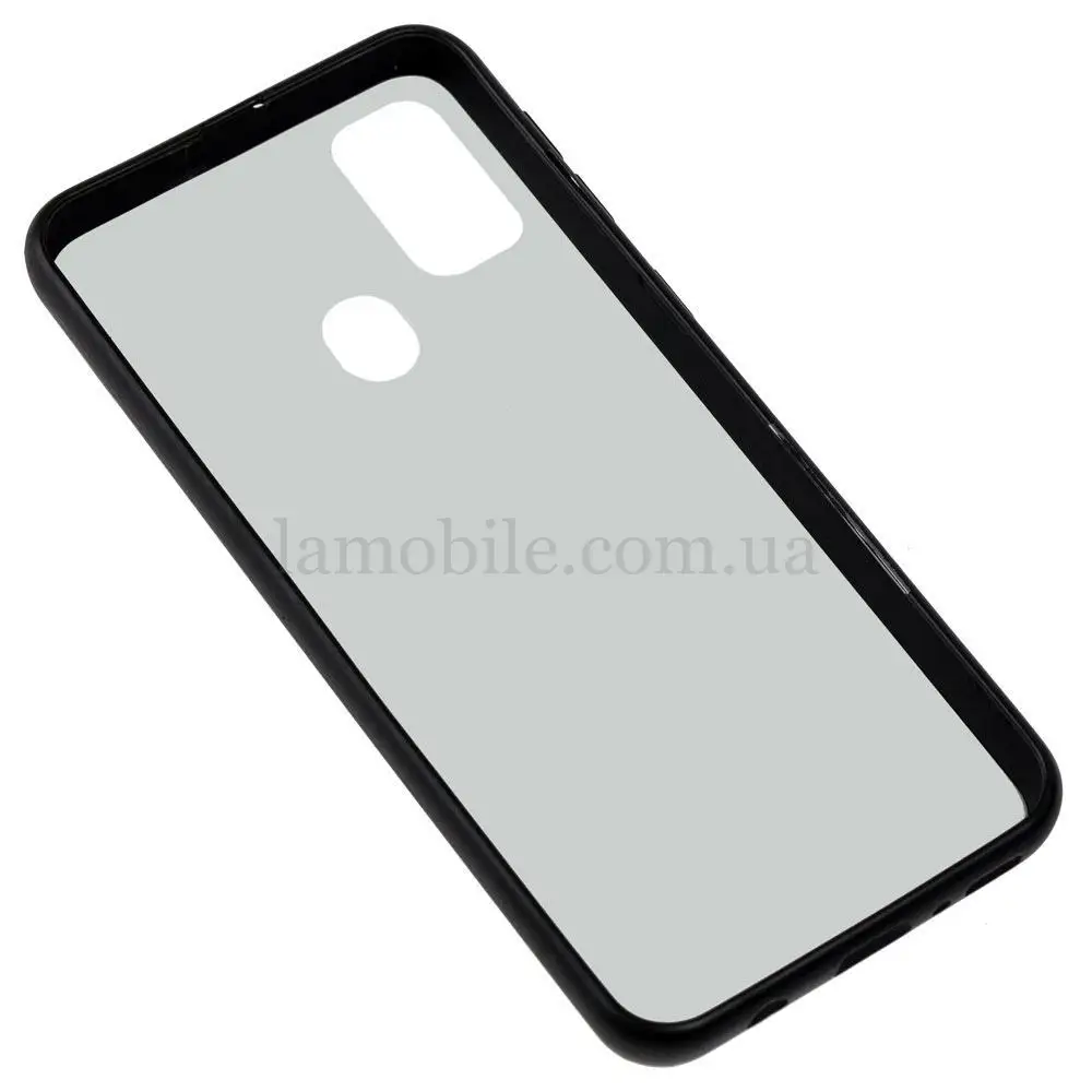 Чехол для Samsung Galaxy M21 / M30s блестки print + popsocket "небо" 