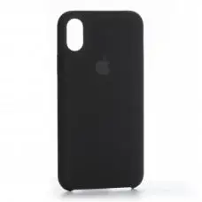 Чехол для iPhone X / Xs Silicone case черный