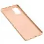 Чехол для Samsung A71 (A715) Wave Fancy cats with a mask / pink sand
