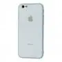 Чохол New glass для iPhone 6 / 6s синій туман