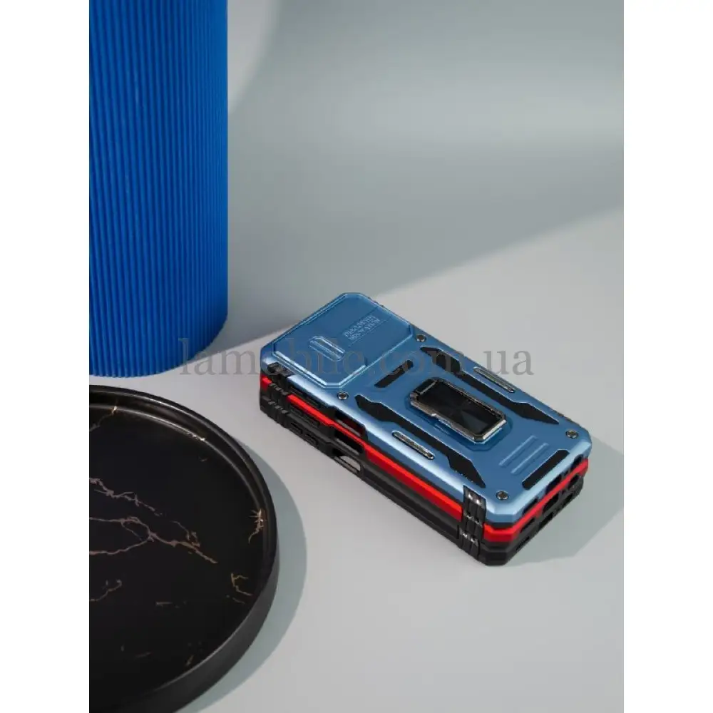 Чохол для Samsung Galaxy A53 (A536) Camshield Army Ring синій / navy