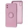 Чохол для iPhone X / Xs ColorRing Full бузковий