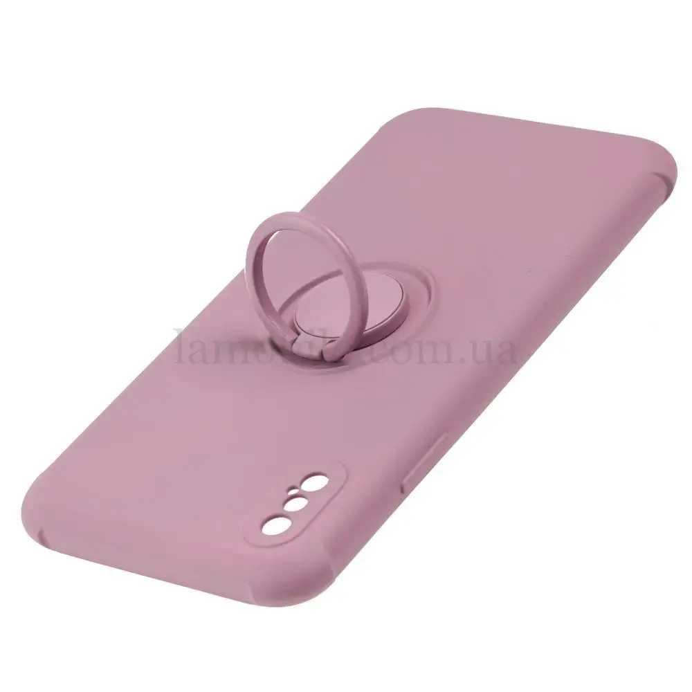 Чохол для iPhone X / Xs ColorRing Full бузковий