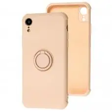 Чохол для iPhone Xr ColorRing Full рожевий / pink sand