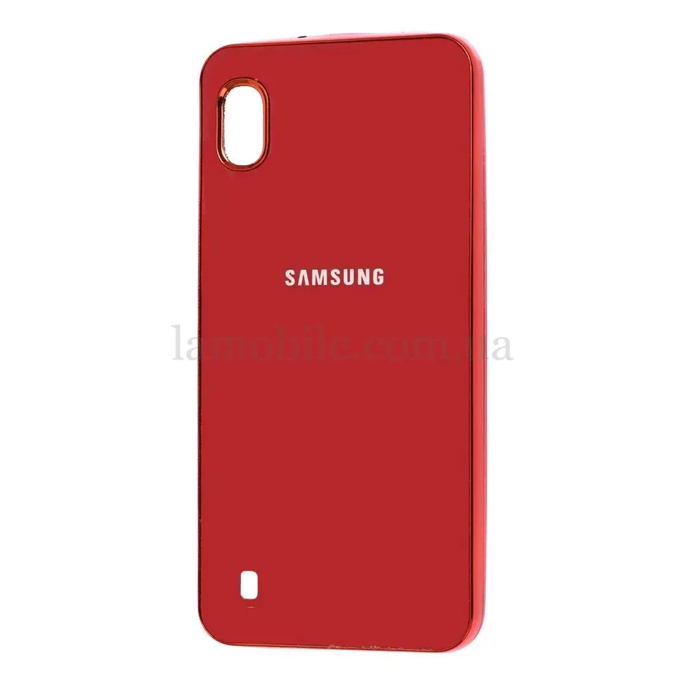 Чохол для Samsung Galaxy A10 (A105) Silicone case (TPU) червоний