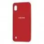 Чохол для Samsung Galaxy A10 (A105) Silicone case (TPU) червоний