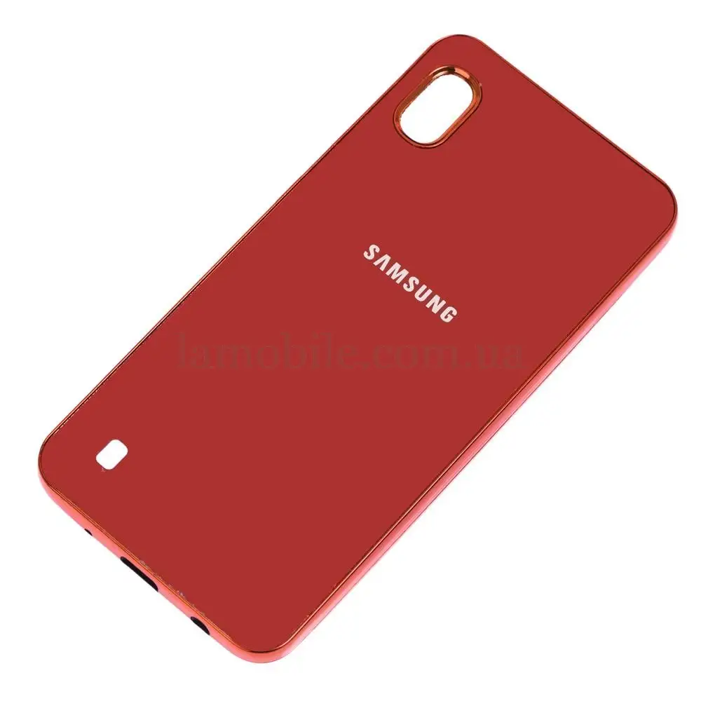 Чохол для Samsung Galaxy A10 (A105) Silicone case (TPU) червоний