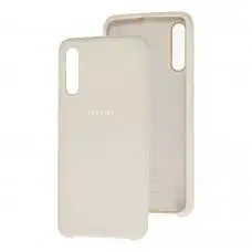 Чехол для Samsung Galaxy A50 / A50s / A30s Silky Soft Touch бежевый