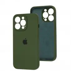 Чохол для iPhone 13 Pro Square Full camera dark virid