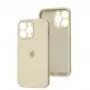 Чехол для iPhone 14 Pro Max Square Full camera antique white