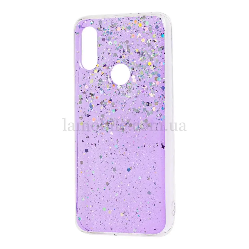Чохол для Xiaomi Redmi Note 7 / 7 Pro Wave confetti фіолетовий