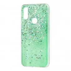 Чехол для Xiaomi Redmi 7 Wave confetti мятный