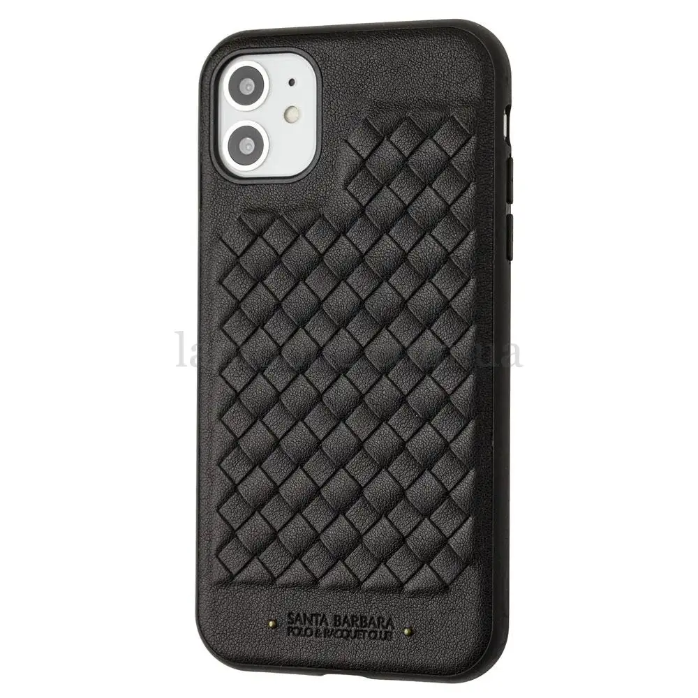 Чехол для iPhone 11 Polo Ravel (leather) черный