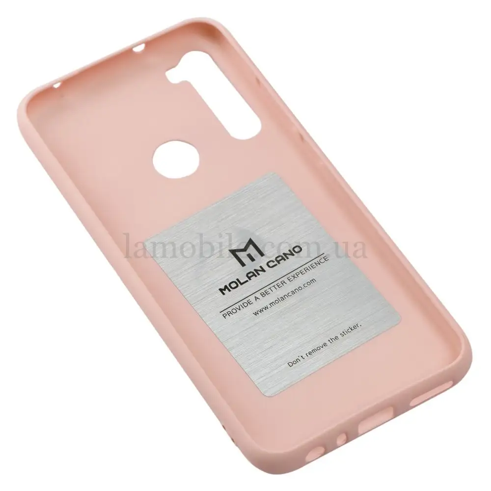 Чехол для Xiaomi Redmi Note 8T Molan Cano Jelly розовый