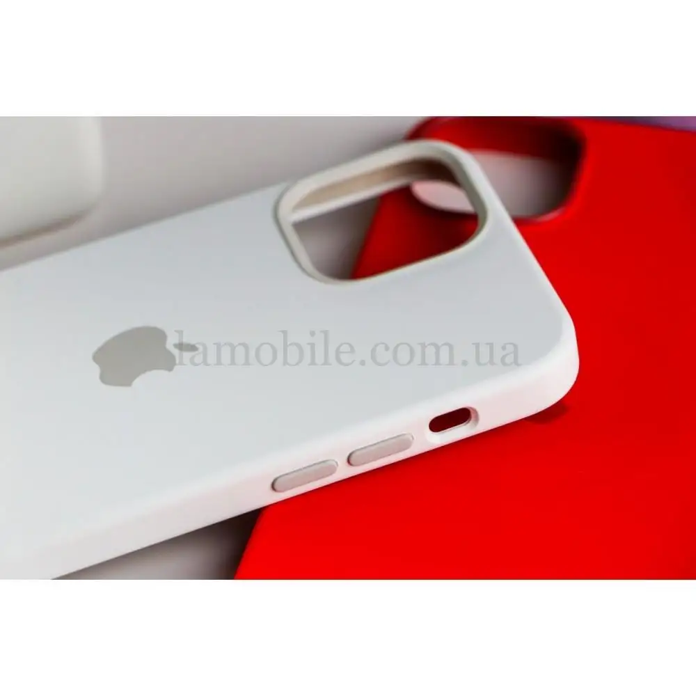 Чехол для iPhone 14 Plus Silicone Full neon green